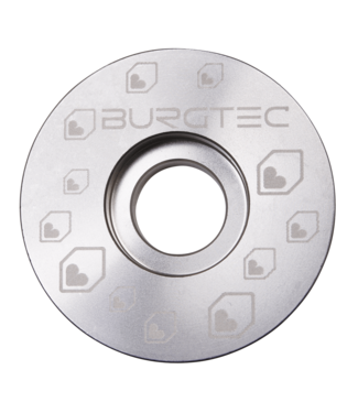 Burgtec Burgtec Top Cap - Rhodium Silver