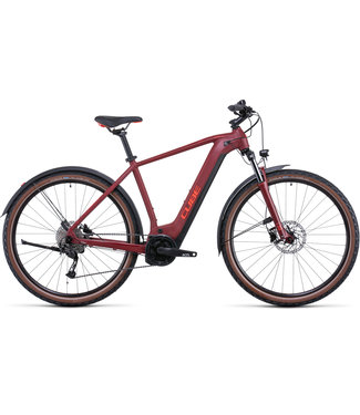 Cube CUBE NURIDE HYBRID PERF 625 DARKRED/RED 2022 SMALL