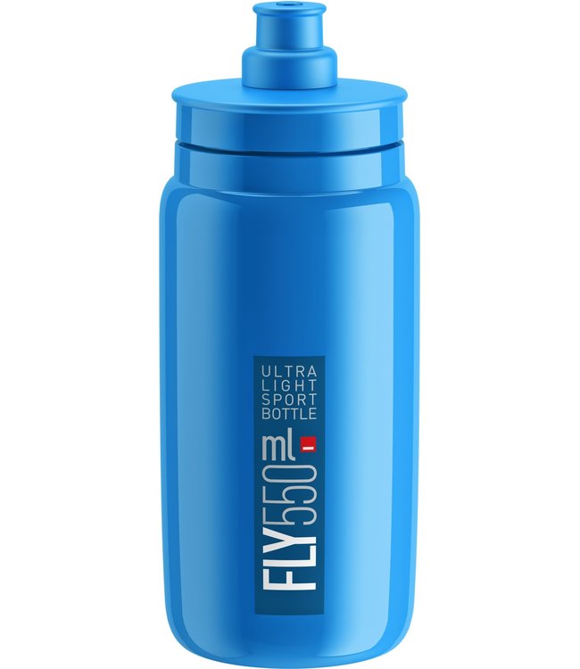 Elite SRL Fly Water Bottle 550ml - Light Blue/Black