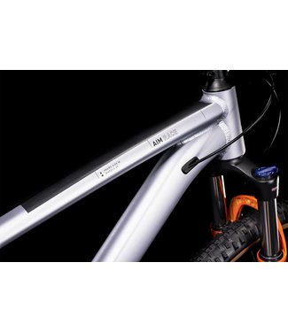 Cube CUBE AIM RACE SILVER/ORANGE 2022 LARGE