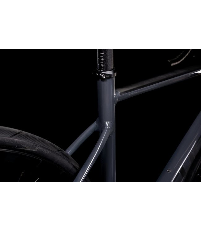 CUBE ATTAIN SL GREY/BLACK 2022 58CM