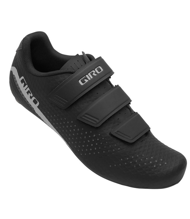GIRO STYLUS ROAD CYCLING SHOES : BLACK 42