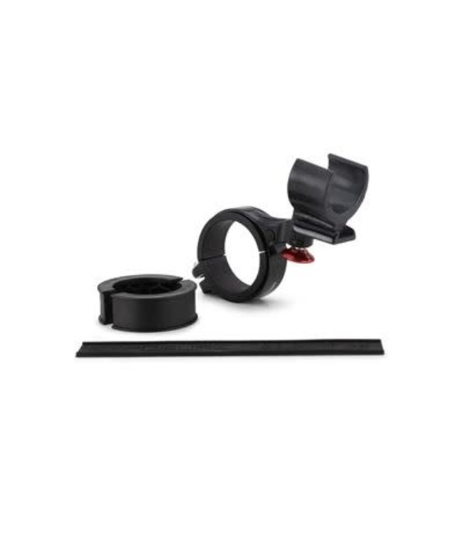 Exposure QR Handlebar Bracket with helmet light clip