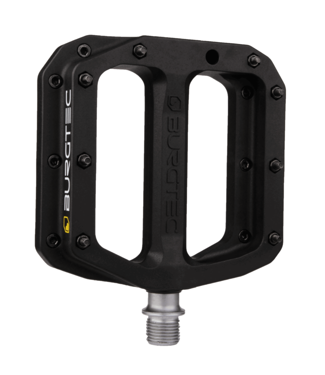 Burgtec MK4 Composite Flat Pedals - Black