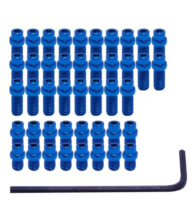 DMR - Flip Pin Set for Vault Pedal - 44pcs - Blue