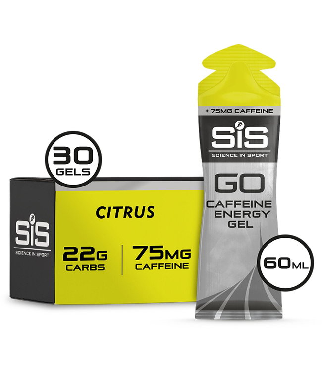 SIS Go Energy + Caffeine Gel Citrus 60ml