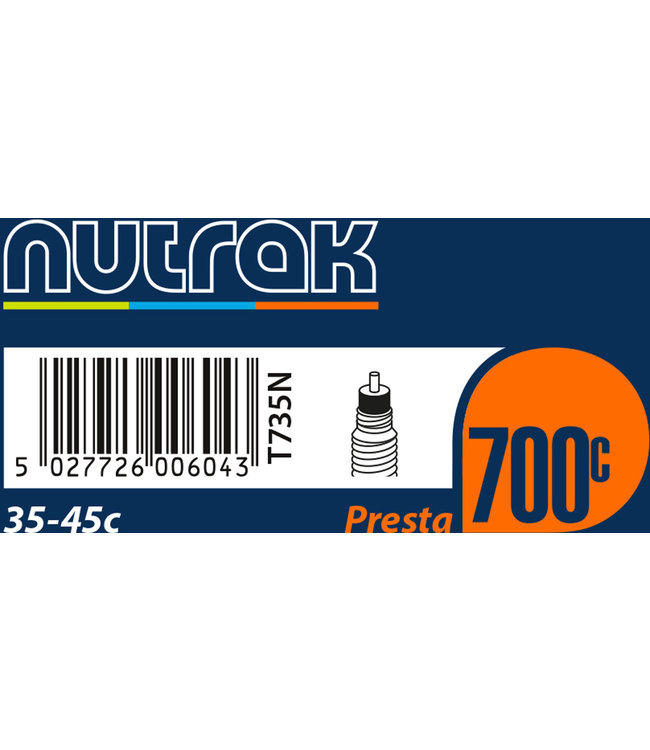Nutrak 700 x 35 - 45C (35/45 - 622) Innertube Presta valve