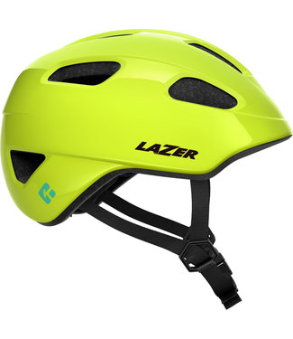 Lazer Lazer NutZ KinetiCore Helmet, Flash Yellow, Uni-Youth