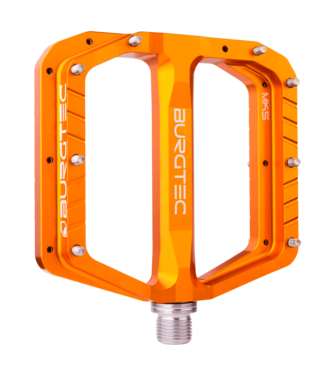 Burgtec Burgtec Penthouse Flat MK5 Pedals - Iron Bro - Steel Axle
