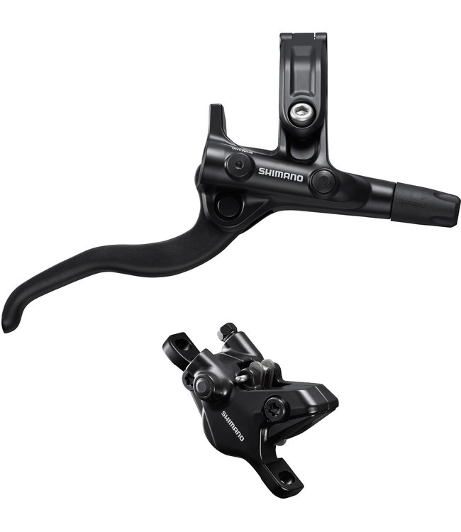 BR-MT410/BL-M4100 Deore bled brake lever/post mount 2 pot calliper, front right