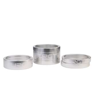 Burgtec Burgtec Stem Spacer Kit - Rhodium Silver