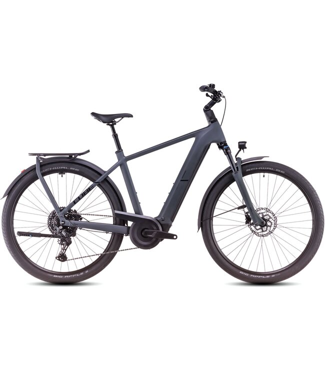 CUBE KATHMANDU HYBRID ONE 800 SHADOWGREY/BLACK 2025 50 CM GEN 5 Motor