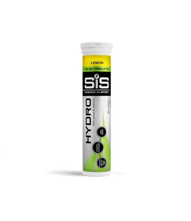 SiS GO Hydro Tablet lemon tube - 20 tablets per tube Lemon