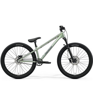 Merida Dirt 500 - Glossy Grey With Green Flakes In Clear Coat - MY26
