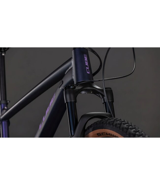 CUBE ATTENTION SLX PURPLEGALAXY/BLACK LARGE