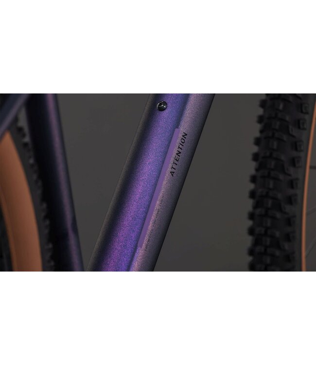 CUBE ATTENTION SLX PURPLEGALAXY/BLACK