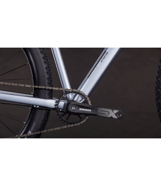 CUBE ATTENTION SLX SLATEGREY/BLACK Medium