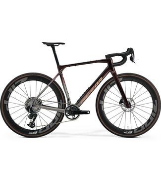 Merida Mission 9000 - Glossy Gunmetal Grey To Wildberry Fade - MY27 MEDIUM