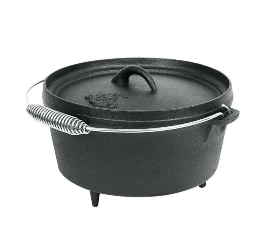 EL fuego Dutch Oven Pan gietijzer 4,26L