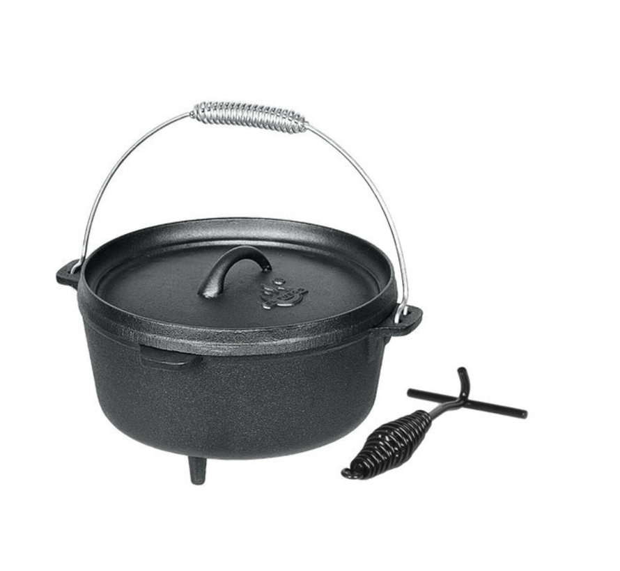 EL fuego Dutch Oven Pan gietijzer 4,26L