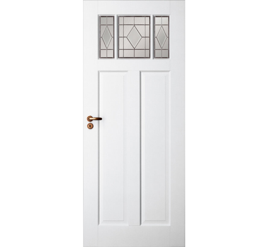 Skantrae binnendeur SKS 1231 Glas in lood 61
