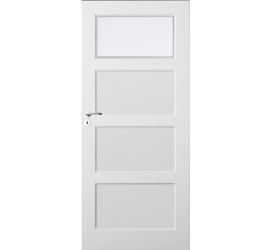 Skantrae binnendeur SKS 1235 C1 facet satinato glas