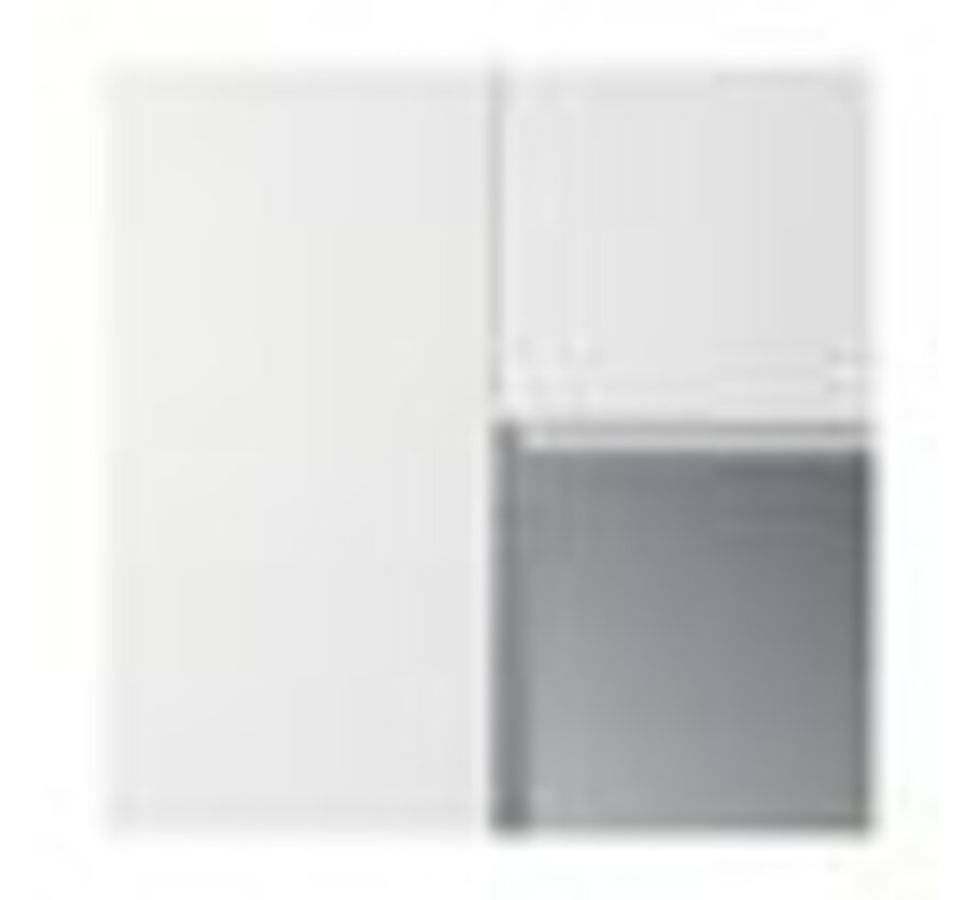 Skantrae binnendeur SKS 1235 C1 facet blank glas