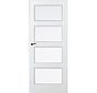 Skantrae binnendeur SKS 235 Facet satinato glas