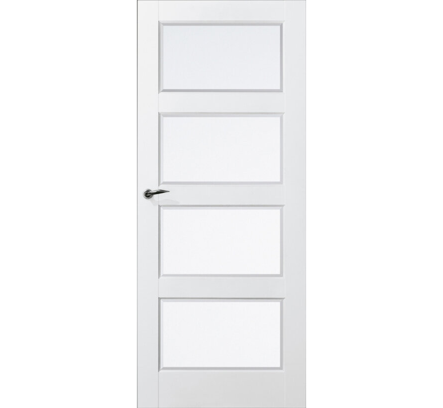 Skantrae binnendeur SKS Facet satinato glas