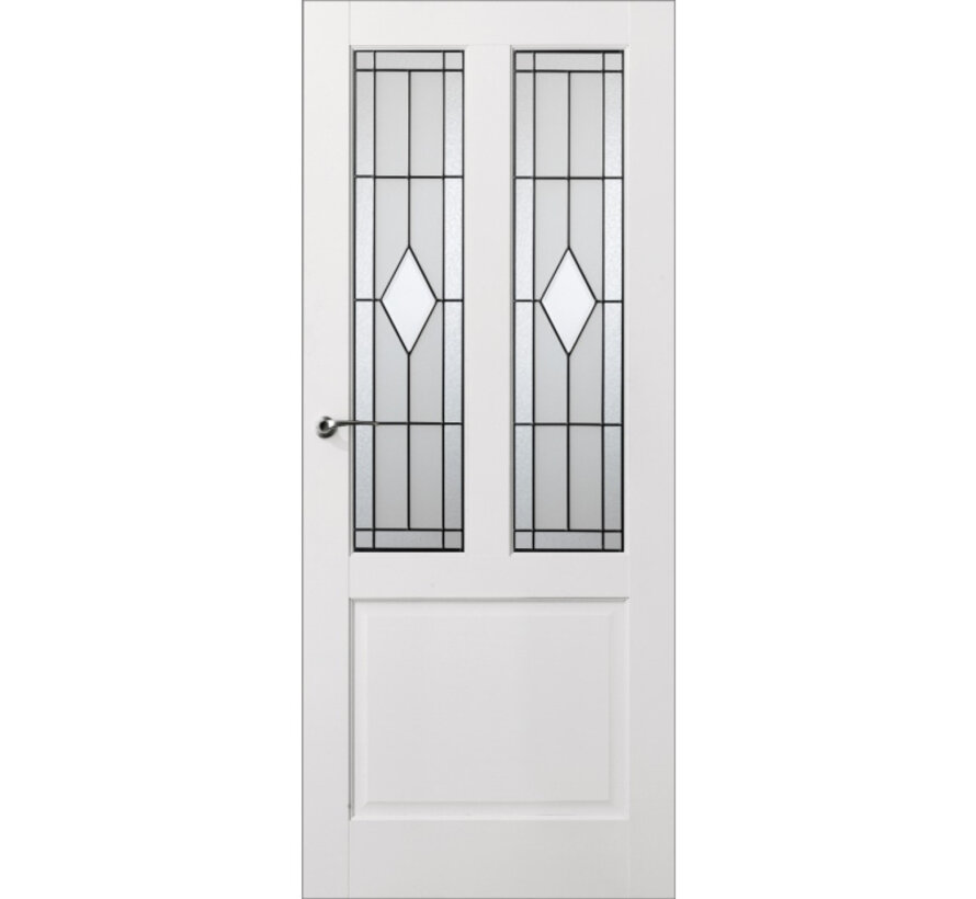 Skantrae binnendeur SKS 240 glas in lood 12