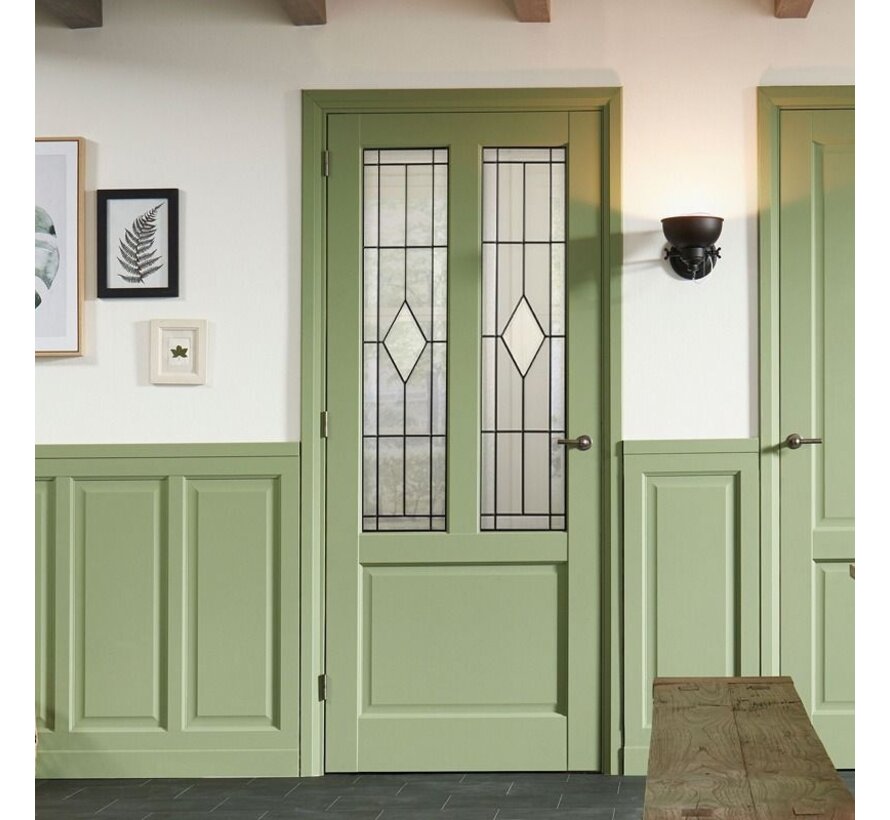 Skantrae binnendeur SKS 240 glas in lood 12