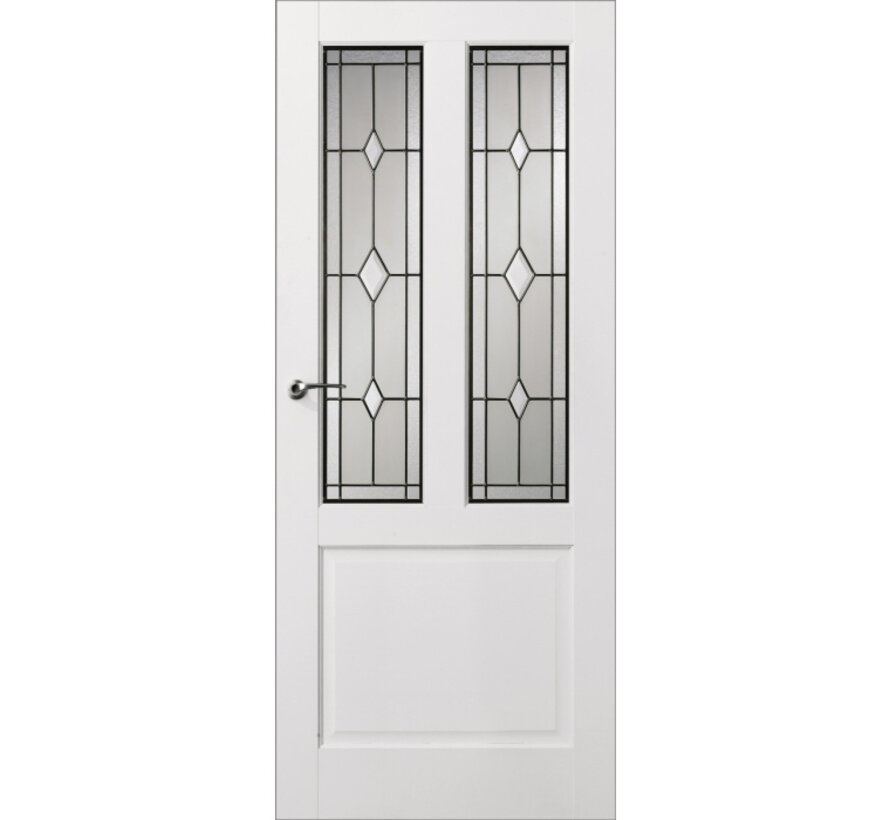 Skantrae binnendeur SKS 240 glas in lood 15