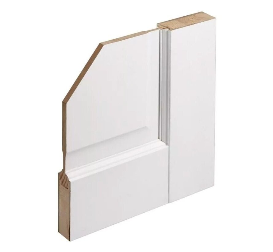 Skantrae binnendeur SKS 240 glas in lood 15