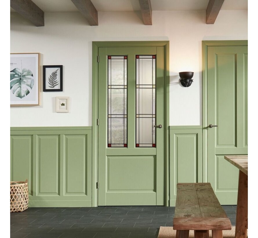 Skantrae binnendeur SKS 240 glas in lood 20