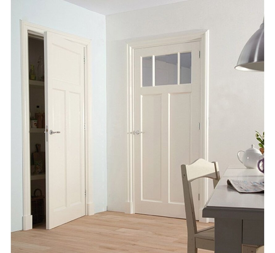 Skantrae binnendeur E 031 facet blank glas
