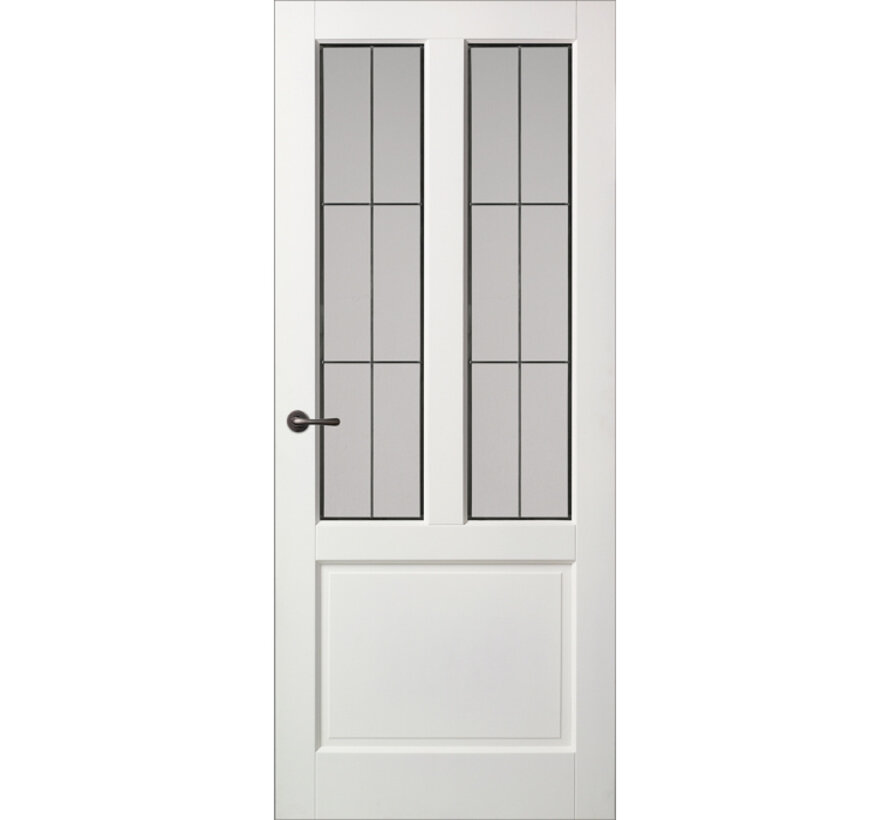 Skantrae binnendeur E 040 glas in lood 30