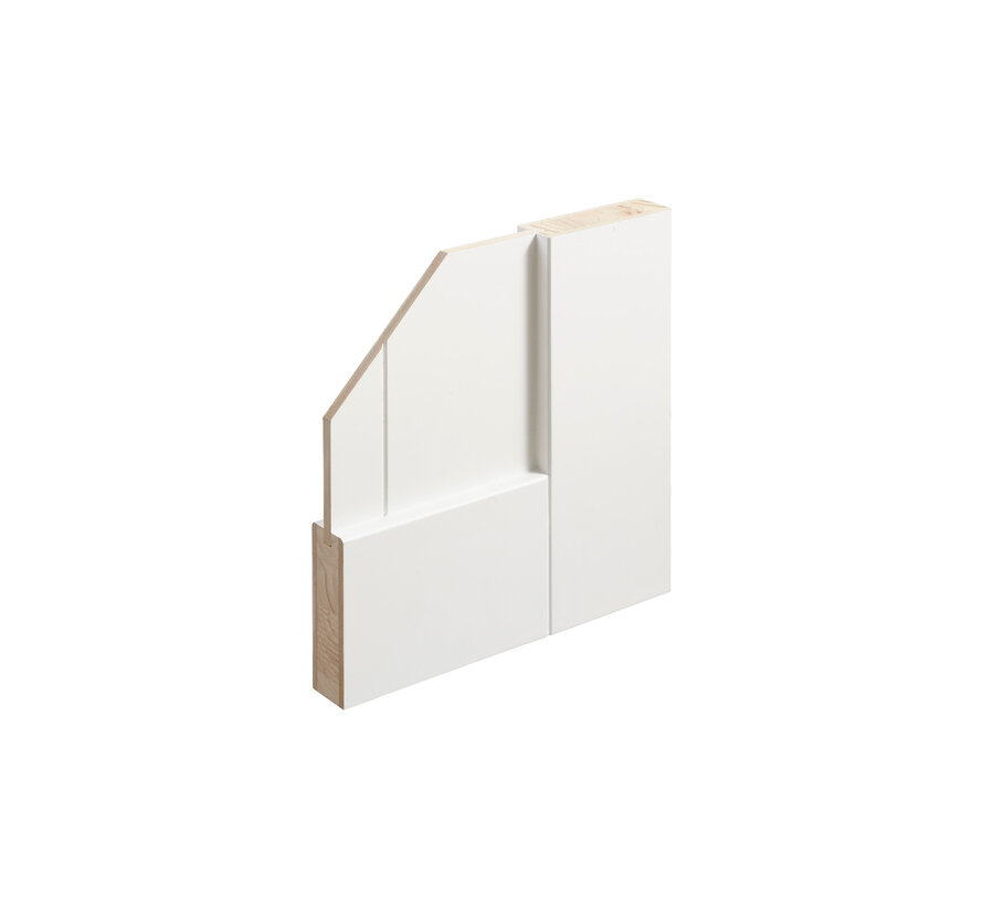 Skantrae binnendeur SKS 2516 satinato glas
