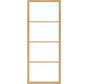 Skantrae binnendeur SSL 14804 blank glas