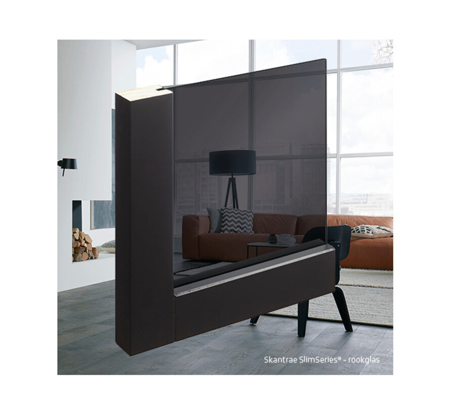Skantrae binnendeur SSL 4004 rook glas