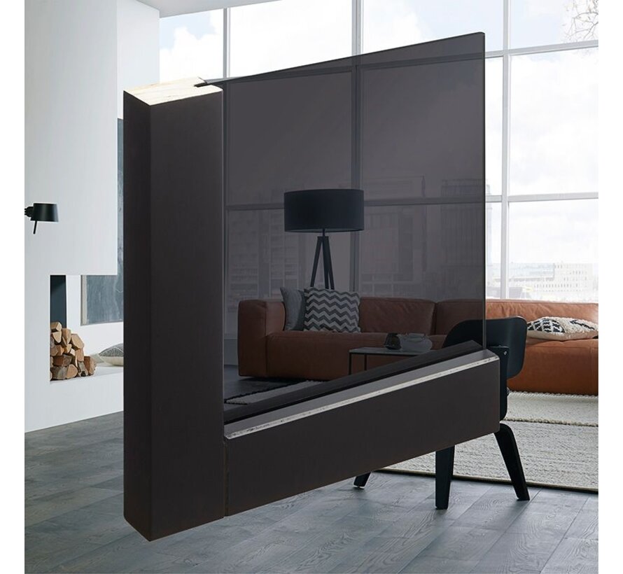 Skantrae binnendeur SSL 4003 rook glas