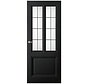 Austria binnendeur  Classic Black Aerdenhout Glas in Lood Udine