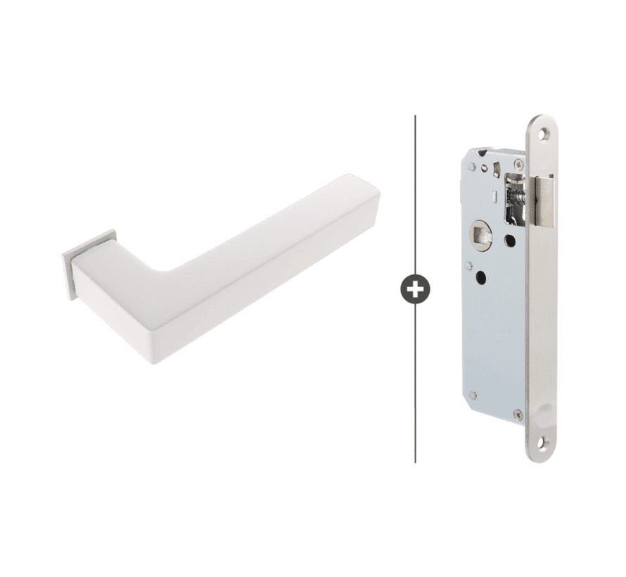 Skantrae Hang- en Sluitwerkpakket Squared 20 Minimal - Wit (814)