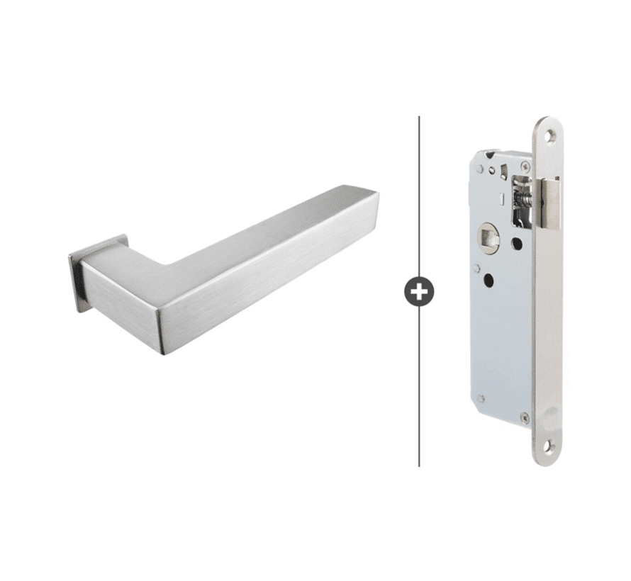 Skantrae Hang- en Sluitwerkpakket Squared 20 Minimal - RVS (805)