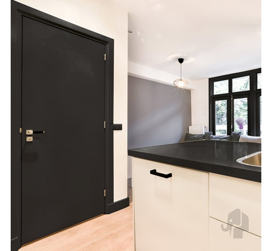 Austria binnendeur Fertig Schwarz - Stomp