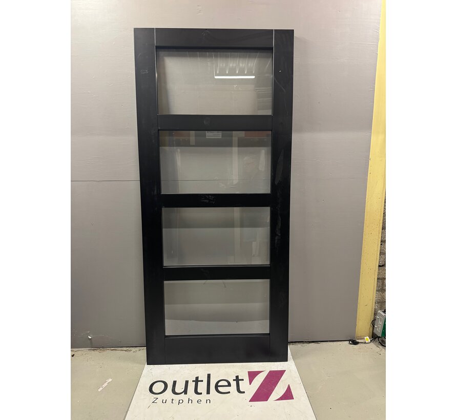 Austria binnendeur Perpignan zwart 93x211,5