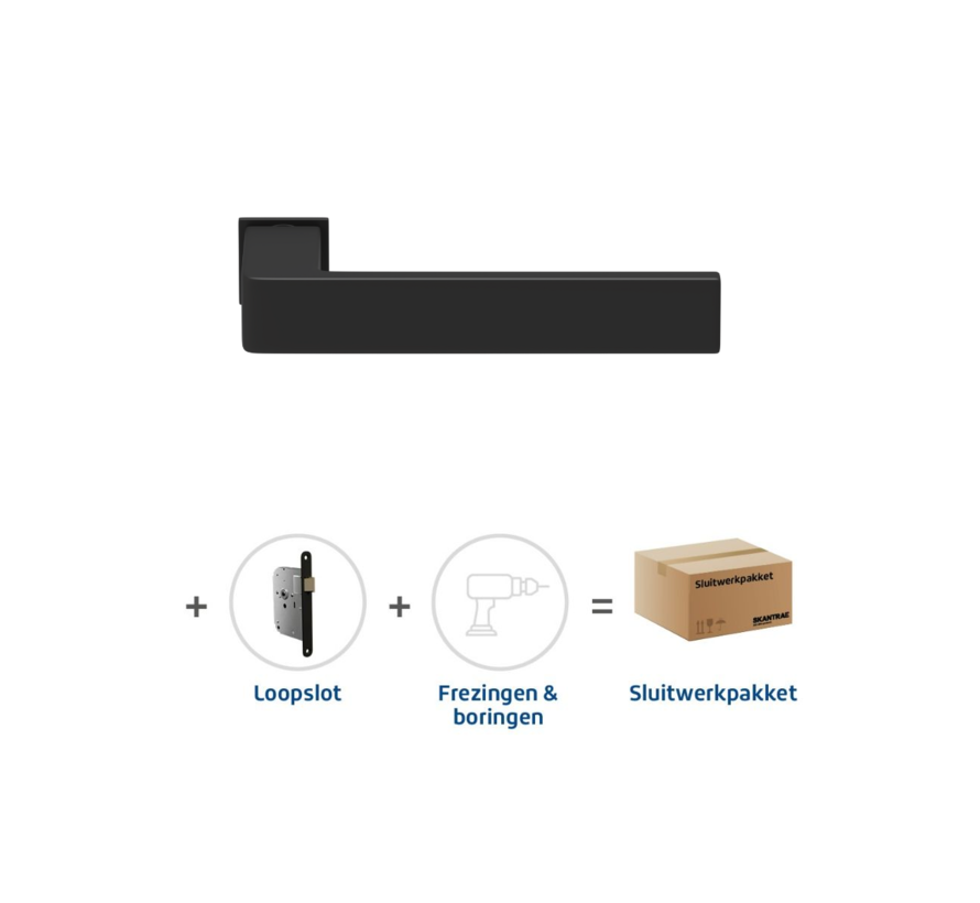 Skantrae Slimseriepakket loopslot 814 Squared 28 minimal