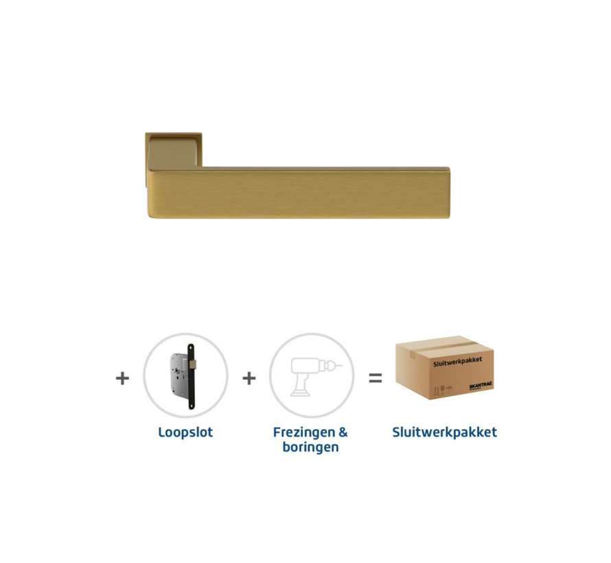 Skantrae Slimseriepakket loopslot 814 Squared 28 minimal
