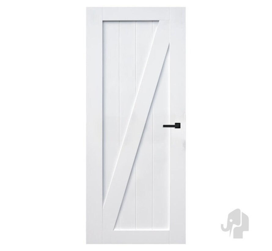 Austria binnendeur Cabana Blanco Uno Links 93x211,5