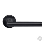 Austria Best Buy deurklink 204R -Mat Zwart- rond