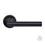 Best Buy deurklink 204R -Mat Zwart- rond